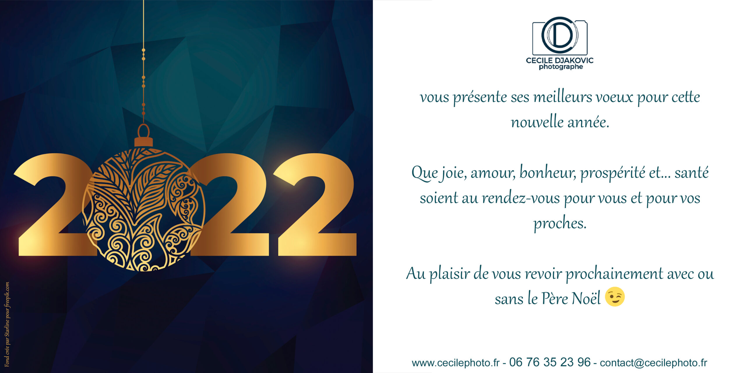 Voeux 2022 (clients Père Noël)